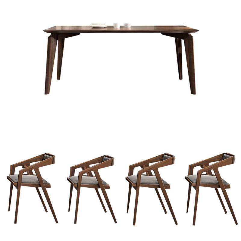 Luxury-Style Italian Dining Table, 29.53"H x 55.12"L x 31.5"W