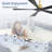 52 Inch Ceiling Fan With Remote Control, Indoor Ceiling Fans With 6 Speeds Reversible DC Motor Ceiling Fans No Lights, Modern Black Fans For Kitchen, Living Room, Farmhouse, Patios-1851871229-1851871216
