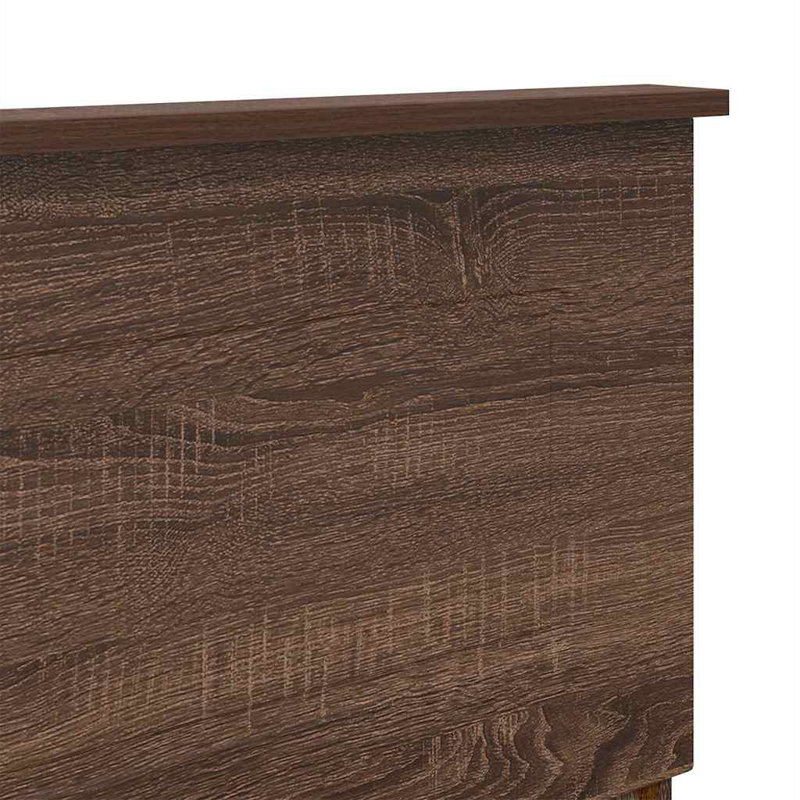 Headboard, King, Brown Oak