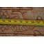 Tapis unique en laine bleu 3 pi x 3 pi 11 po New Age