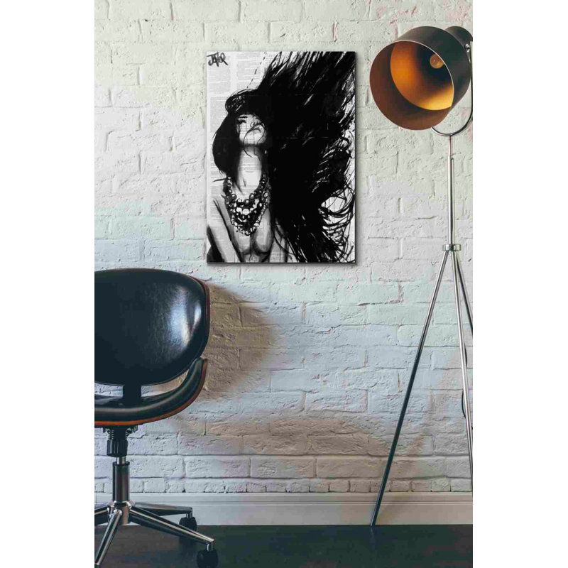 «Amazonia» par Loui Jover, art mural sur toile, H 26 po x l 18 po x P 1,25 po