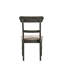Chaise d'appoint rembourrée (ensemble de 2)