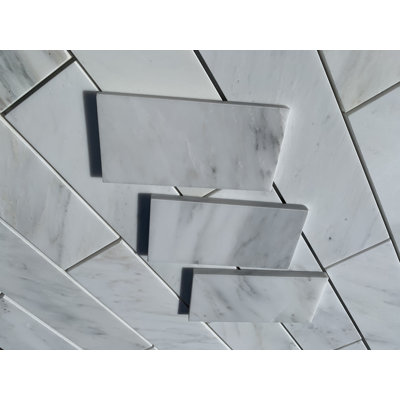 SAMPLE - Oriental White Polished Subway Tile