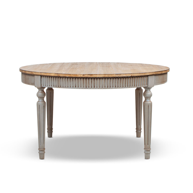 Imarah 55" Reclaimed Wood Round Dining Table