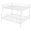 Lit double superposé au-dessus de grand lit double en métal-1326545928