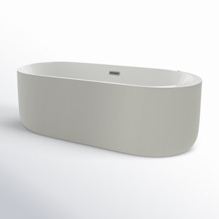 Contemporary-Modern 67'' Air Acrylic Bathtub