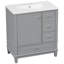 Meuble-lavabo avec lavabo en céramique Heather-1087343551