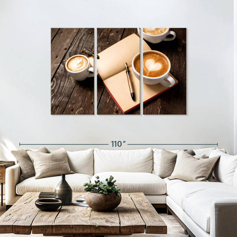 Yarlin Coffee And Diary, 48" H x 74" W