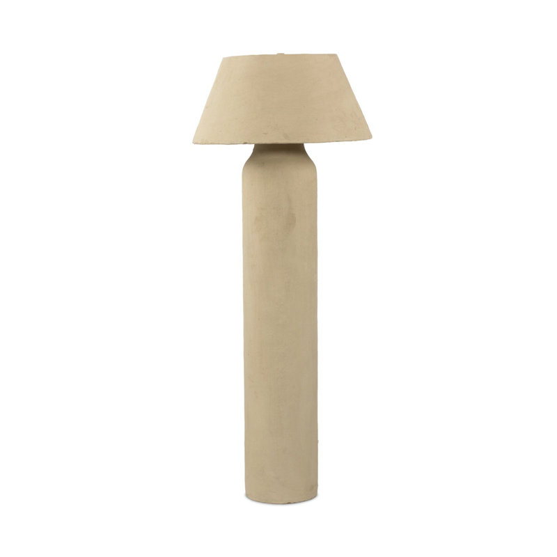 Lampe sur pied traditionnelle en papier mâché 60,25 po SAGREDO