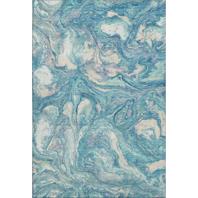Premium Machine Washable Mayfield Abstract Rug