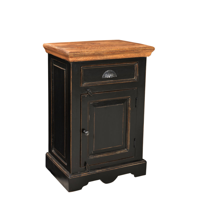 Camillus 50 cm W Bedside Table