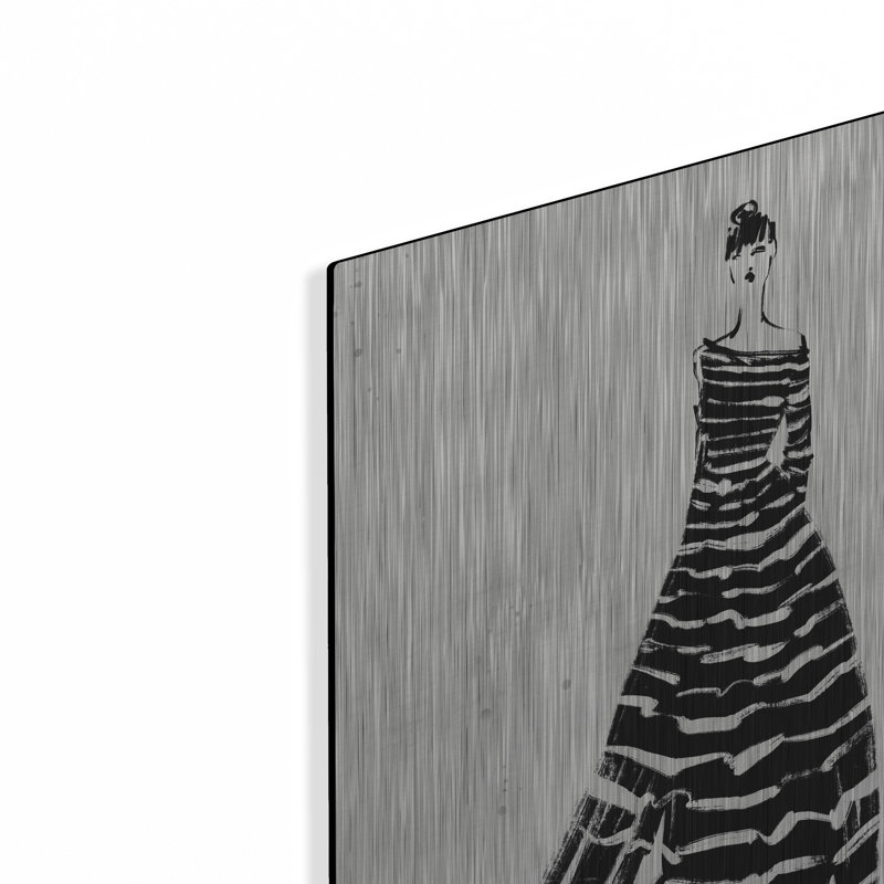 Art mural luxueux «Style Sketches 2» par Anne Tavoletti, 12 po x 16 po, H 16 po x l 12 po