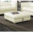Agnuni Faux Leather Ottoman