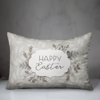 Happy Easter Rectangular Pillow Cover & Insert