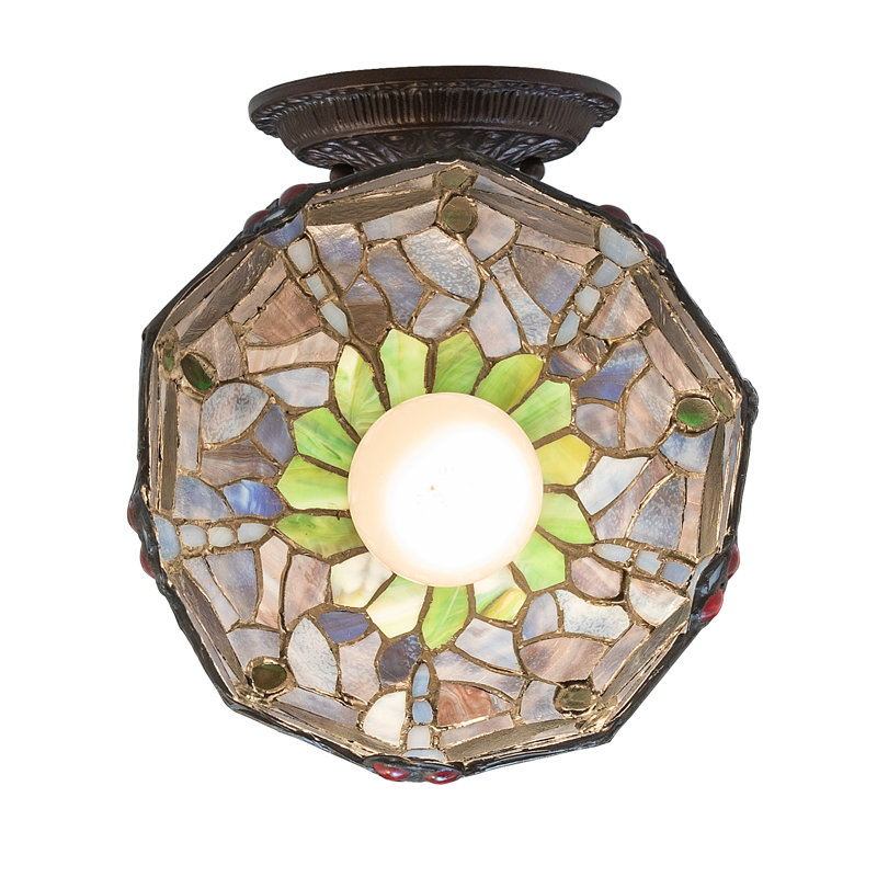 1 - Light Armed Sconce, Blue/Purple/Green/Red/White