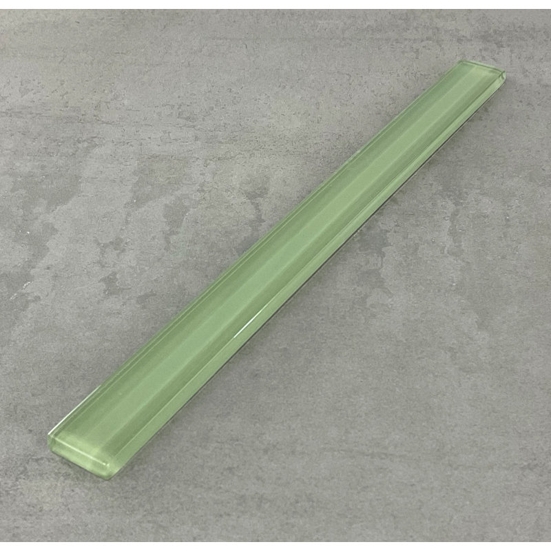 11.75 in. L x 1 in. W Glass Liner, Ocean Spray