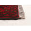 One-of-a-Kind 3'4" X 6'2" 1980s Wool Area Rug in Red