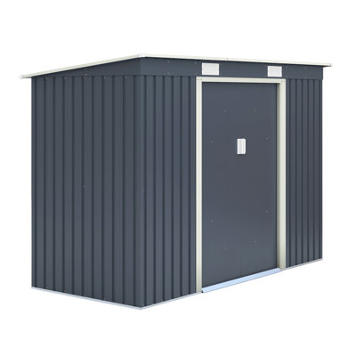 Rowlinson Trentvale 8x4 Metal Pent Shed