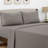 Lux Decor 4-Piece Ultra Soft Microfiber Sheet Set Deep Pocket Fitted Sheet, Wrinkle-Resistant & Easy Care Bedding-960111324-960111335