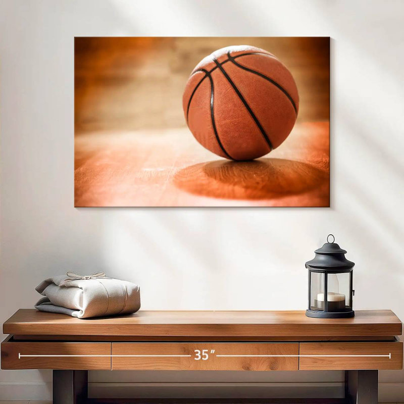  «Orange Basketball, H 16 po x l 24 po