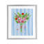 «Blue Bouquet & Bow», reproduction sous verre, conception de Nina Jacobs-11907440-11907443