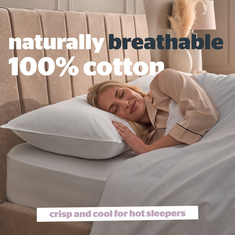 Silentnight Hotel Collection Luxe Cotton Pillow