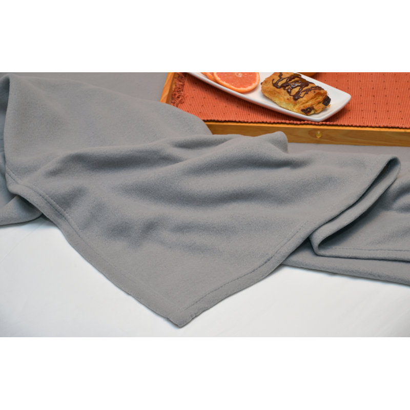 Couverture polaire, Gris, Simple