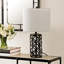 Lampe standard noire 22 po Odette