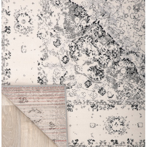 Kelly Clarkson Home Hector Performance Oriental Gray/Ivory/Black Indoor ...