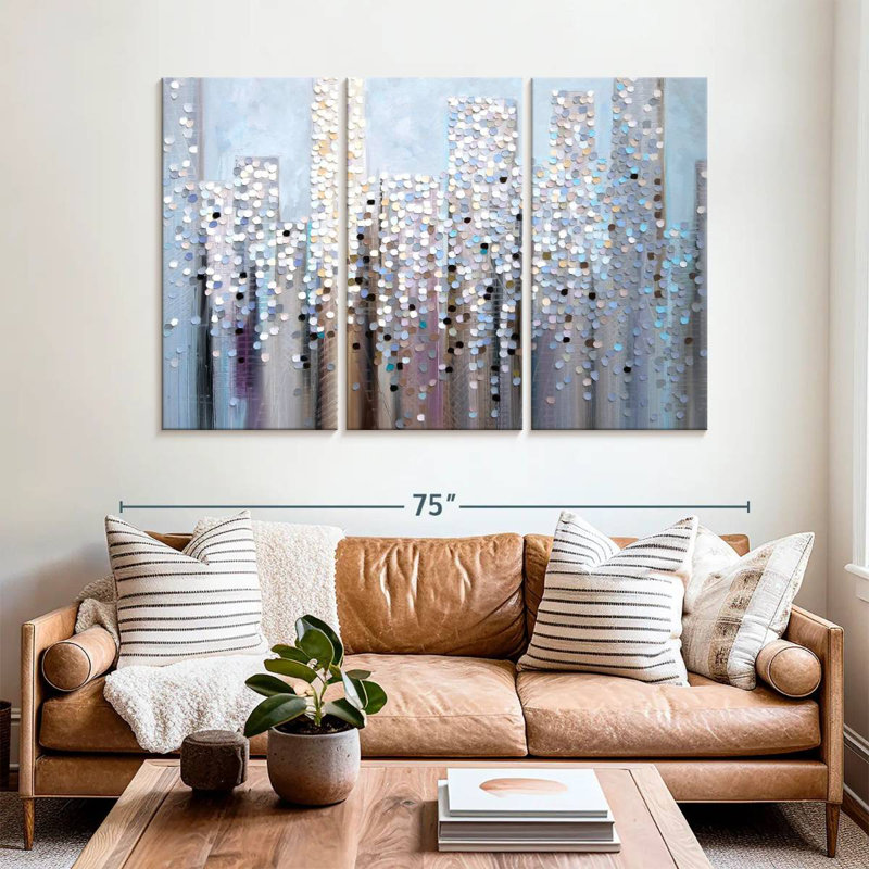 Avery Dreamy Skyline, 42" H x 65" W