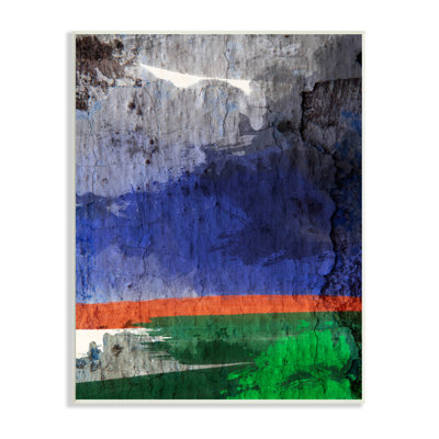 «Murky Abstract Landscape Dark Storm Cloud Winds», art mural par Atelier Posters