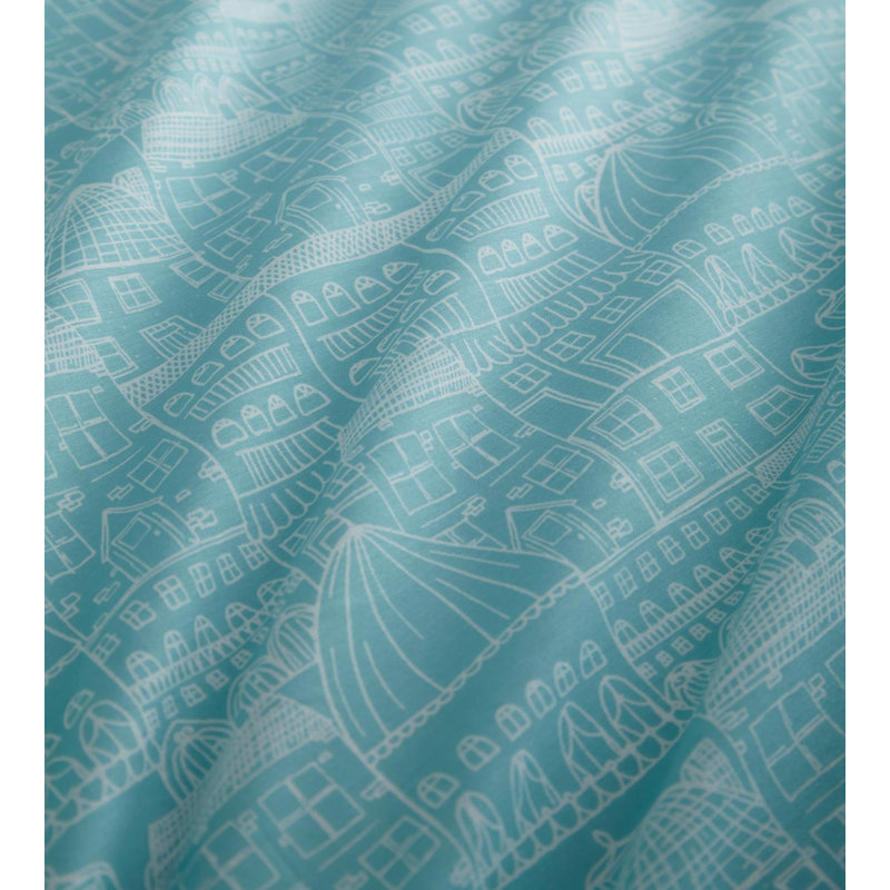 Auguste, Super King - 2 Standard Pillowcases, Turquoise