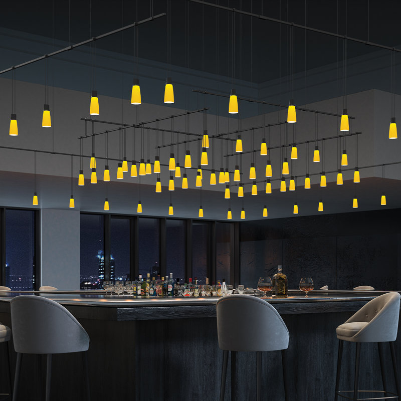 Suspenders® 90 - Light LED Chandelier