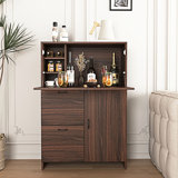 Desk Cabinet with Storage