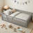 Montessori Floor Bed With Door,slat And Safety Guardrails For Kids-528748508-528748510