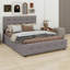 Lit plateforme tapissier avec 2 tiroirs et lit gigogne-663162627