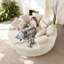 Canapé-lit modulaire surdimensionné en velours côtelé Boneless-2056096540