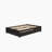 Raffaele Full Size Platform Bed with Twin Size Trundle and Two Drawers-2000242423