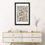 «Painted Tropical Screen I Grey Gold» par Silvia Vassileva, impression sur toile-73622800-73622801-73622802