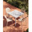 Set of 4 Garden Chairs BRUGNELLO Brown-580014272