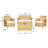 Hokendauqua 4 - Person Patio Conversation Set with Cushions-1608529113