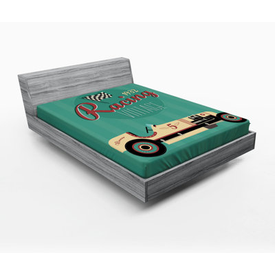 Cars Microfiber Fitted Sheet