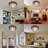 11.4" D x 4.7" H Retro Flush Mount Light