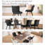 Heitger Leather Upholstered Side Chairs Modern Dining Chairs with Metal Legs, Dining Room Chair-1223817624