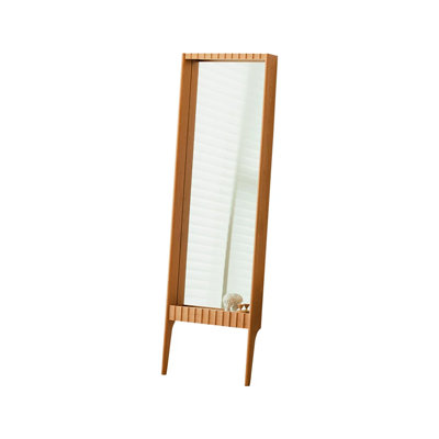 Rectangle Solid + Manufactured Wood Full Length Mirrors