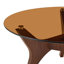 31.5" Glass Coffee Table, Mid-Century Modern Style-129414656
