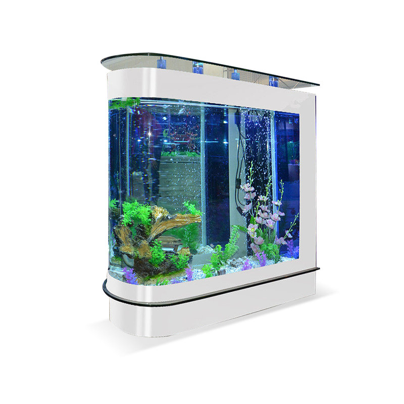Aquarium moderne en acrylique 55-63 gallons Eco, White, 16.54