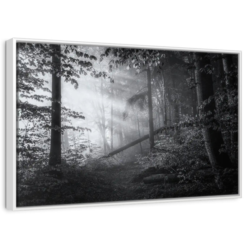 Point Of No Return, Cadre flottant blanc, 13 po x 9 po