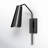Bridgeville Steel Swing Arm Wall Sconce-474087229