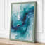 Ethereal Water Forms Minimalist - Wrapped Canvas-750528070-750528074